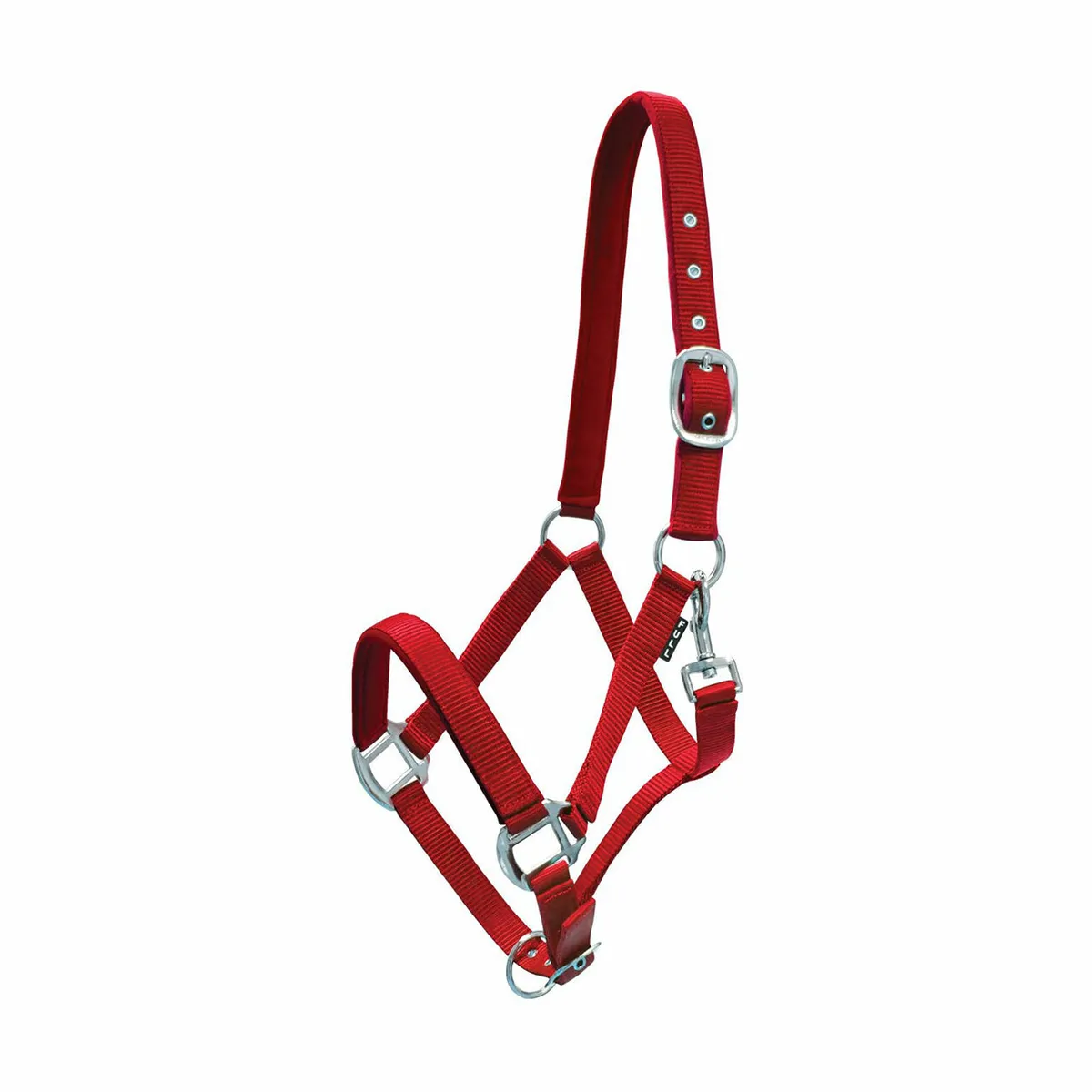 Недоуздок York Milo красный Pony