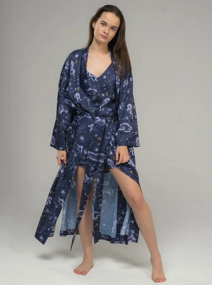 Халат женский Manic, принт пони, размер M-XXL