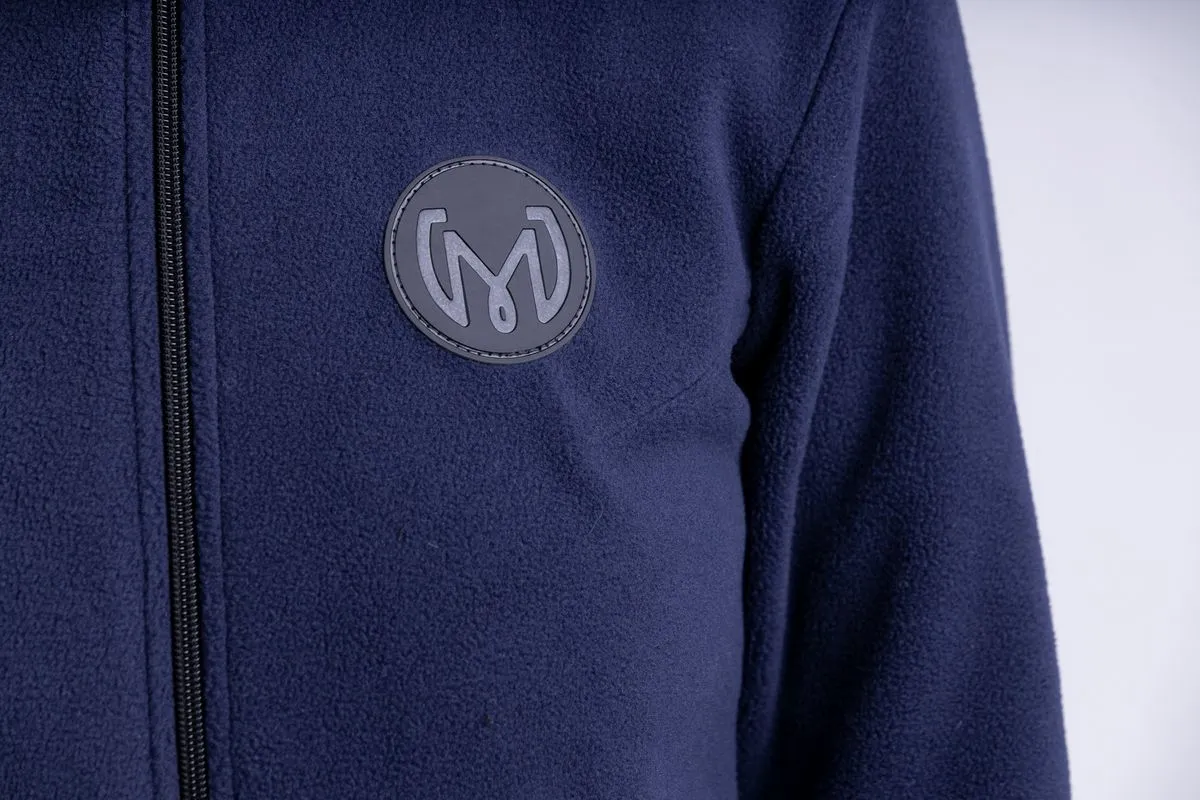 Кофта флисовая женская Manic Skin Logo, Синяя, размер 44