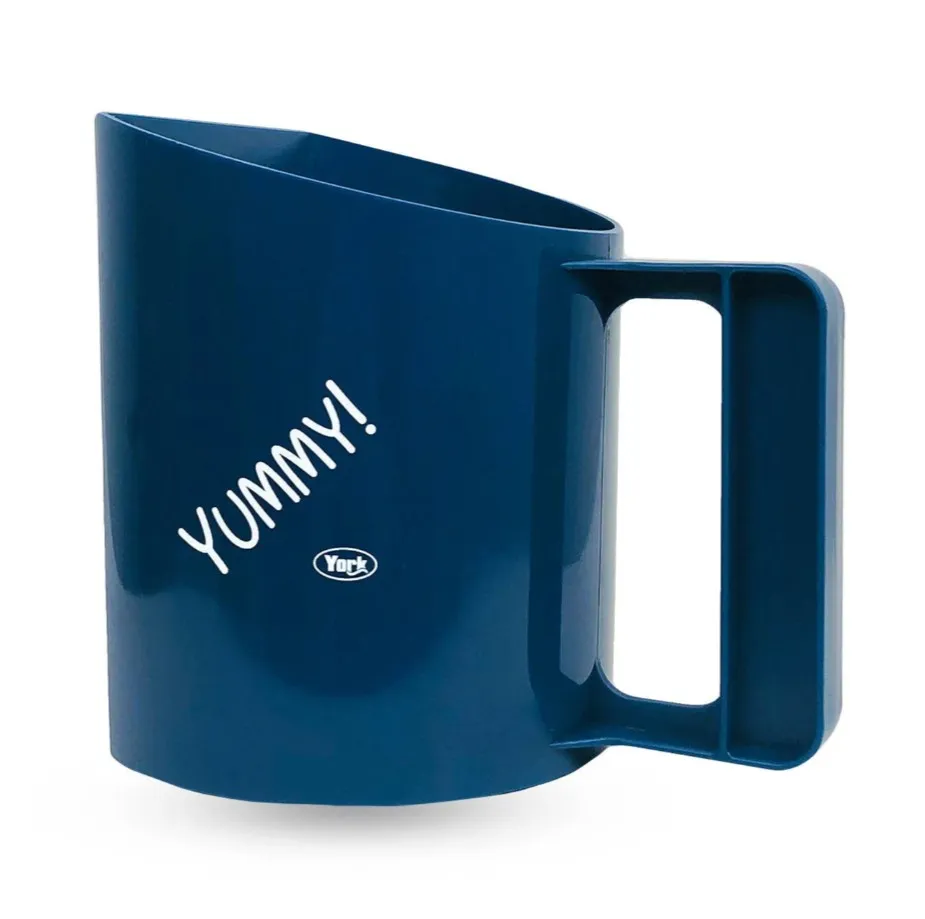 Совок мерный для раздачи корма York Yummy темно-синий