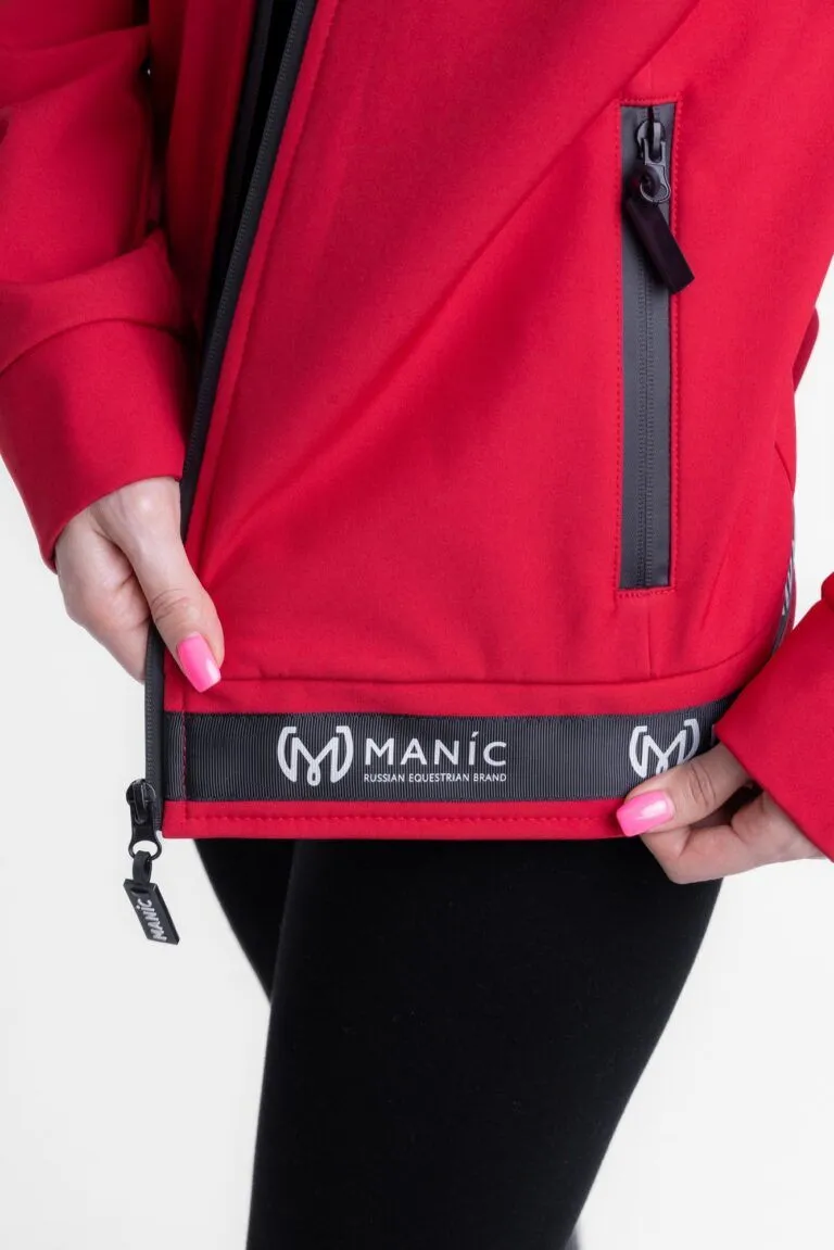 Ветровка женская SPORT EDITION, Красная, размер 40