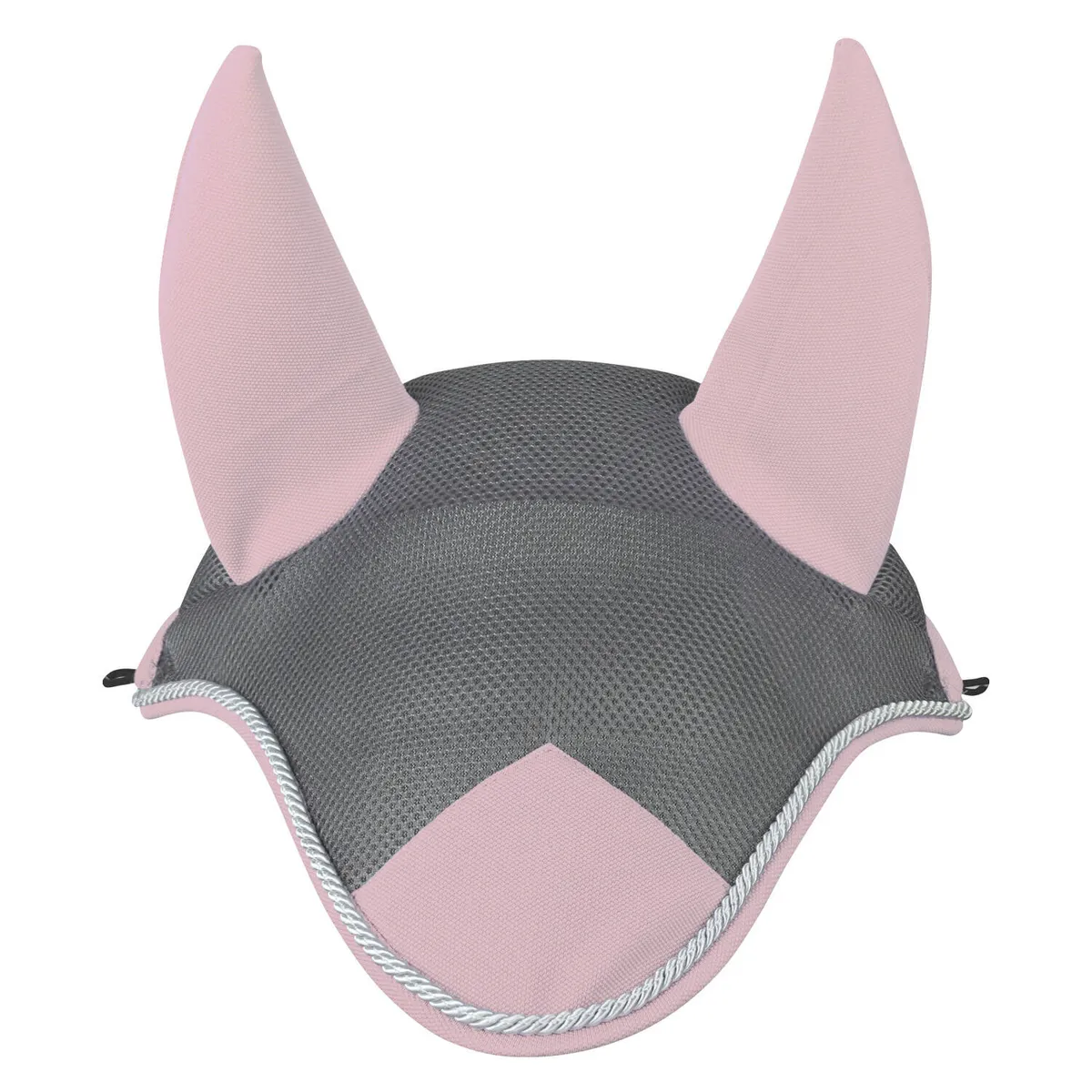 Ушки  York Air Mesh серо-розовые Full