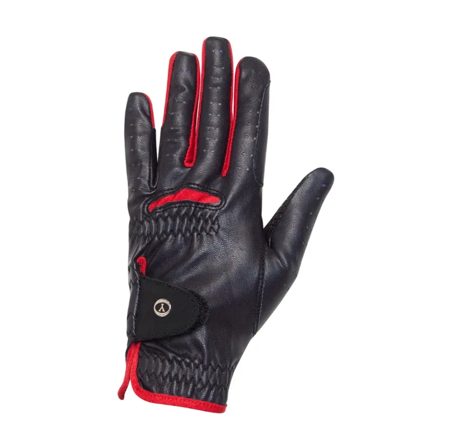 Перчатки York Nevada M черно-красные