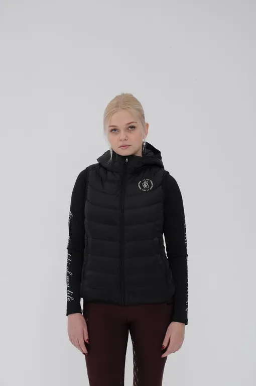 Жилетка для конного спорта ALIBI, женская, утеплённая