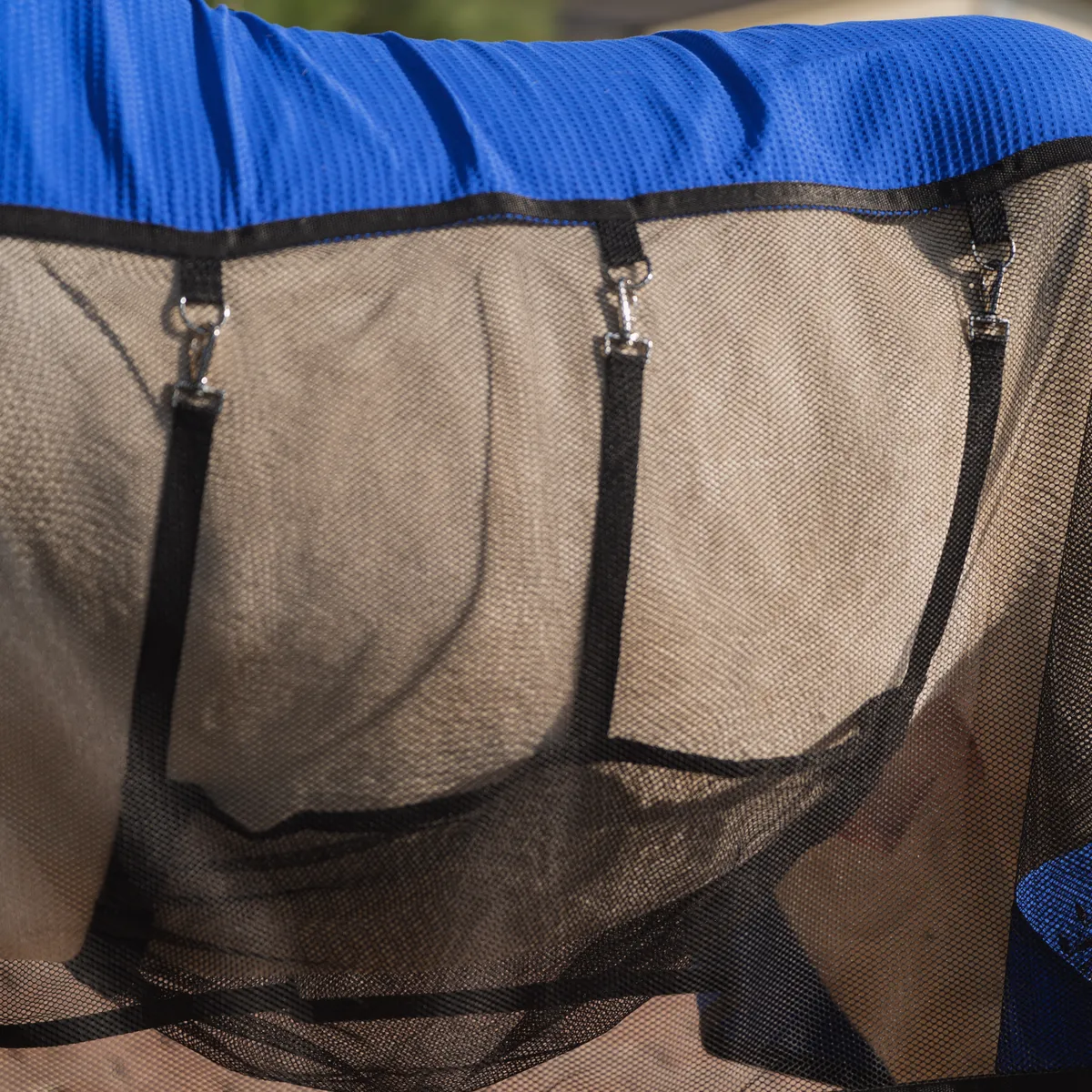 Попона антимоскитная FAVORITE HORSE Ultra-Light (синяя,155)