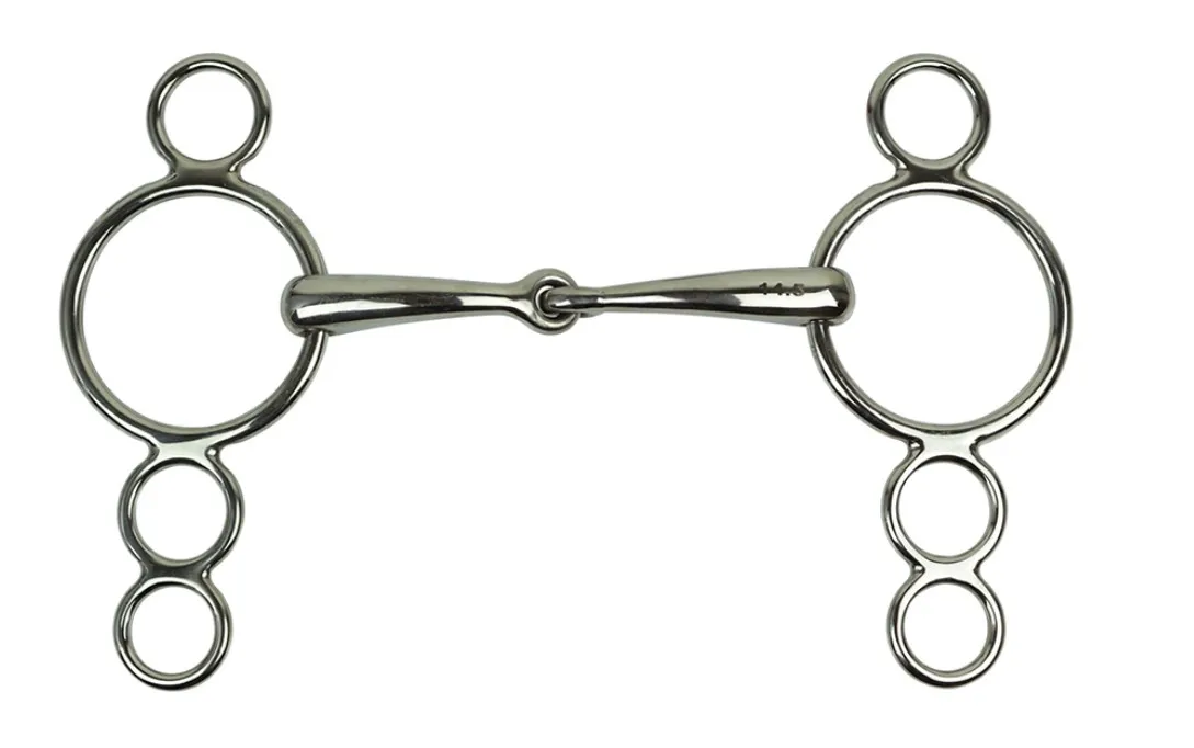 Олимпийский трензель York 4-ring, грызло 18 мм 14,5 см