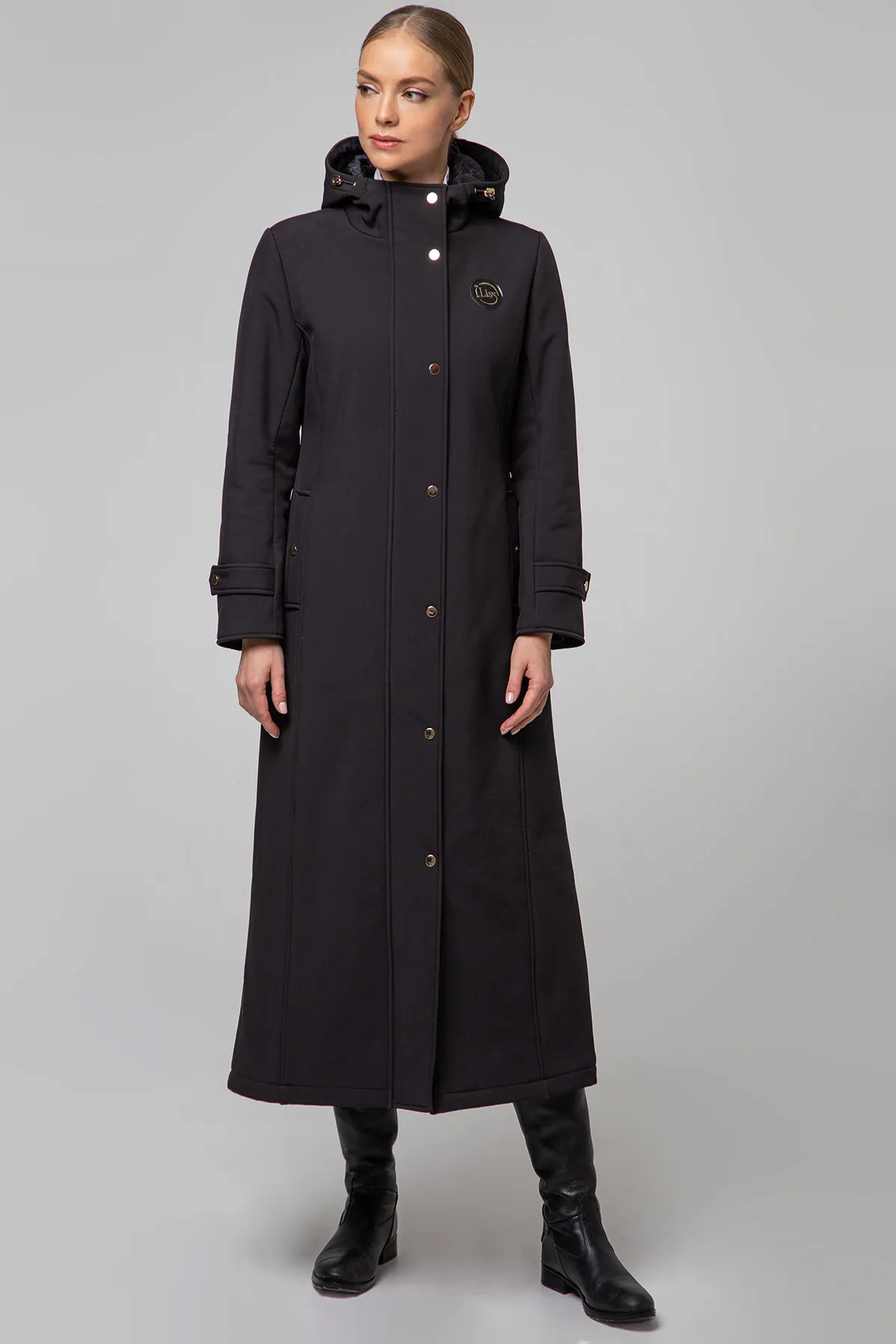 Пальто LISSIR зимнее длинное