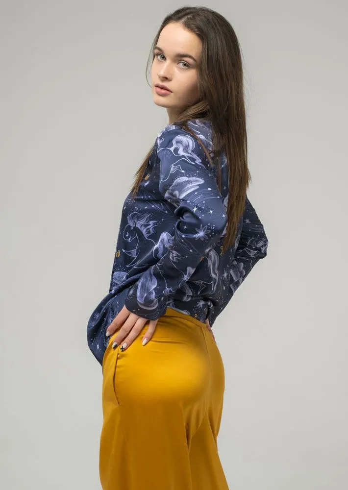 Пижама MAXI, принт пони, размер 40