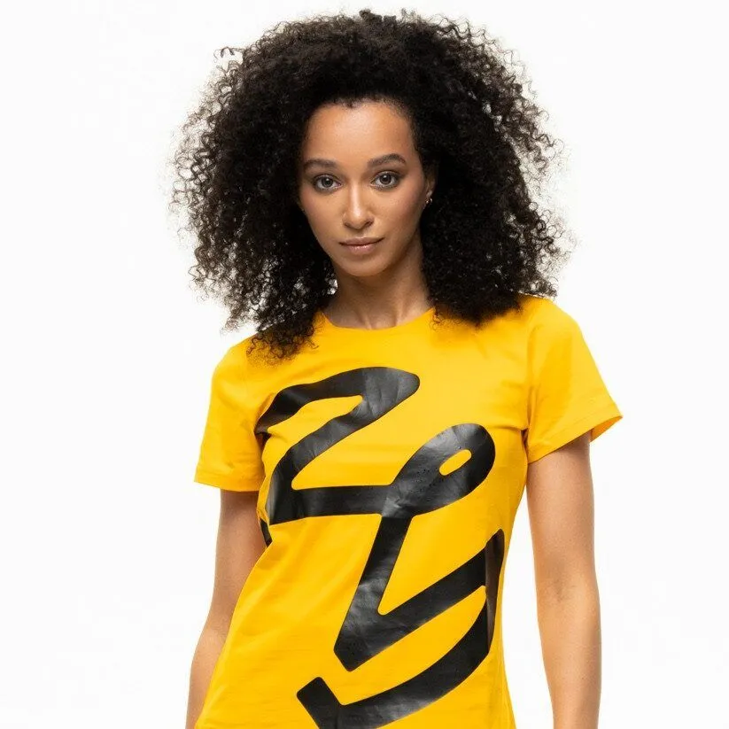 Футболка Manic Autumn, Желтая, размер 40