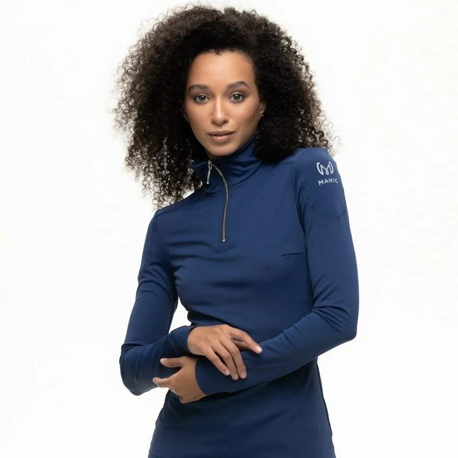 Водолазка спортивная MANIC, Синяя, размер 40
