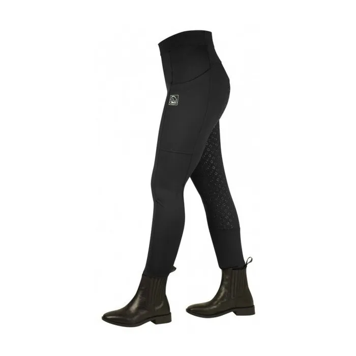 Бриджи York Pocket с полной силиконовой леёй темно-синие 38