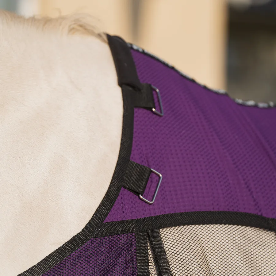 Попона антимоскитная FAVORITE HORSE Ultra-Light (фиолетовая,155)