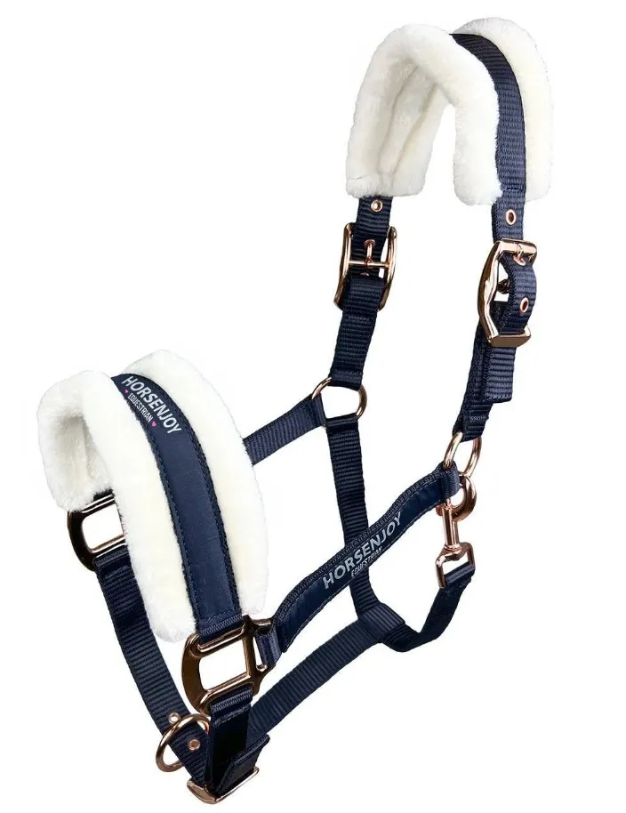 Недоуздок HE Chantal темно-синий Pony