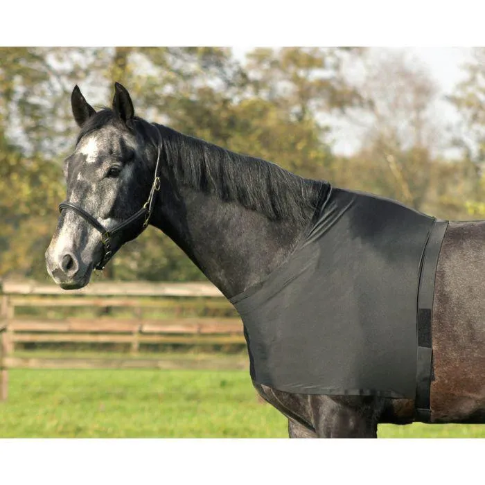 Майка эластичная для защиты от натирания на грудь лошади QHP (М)