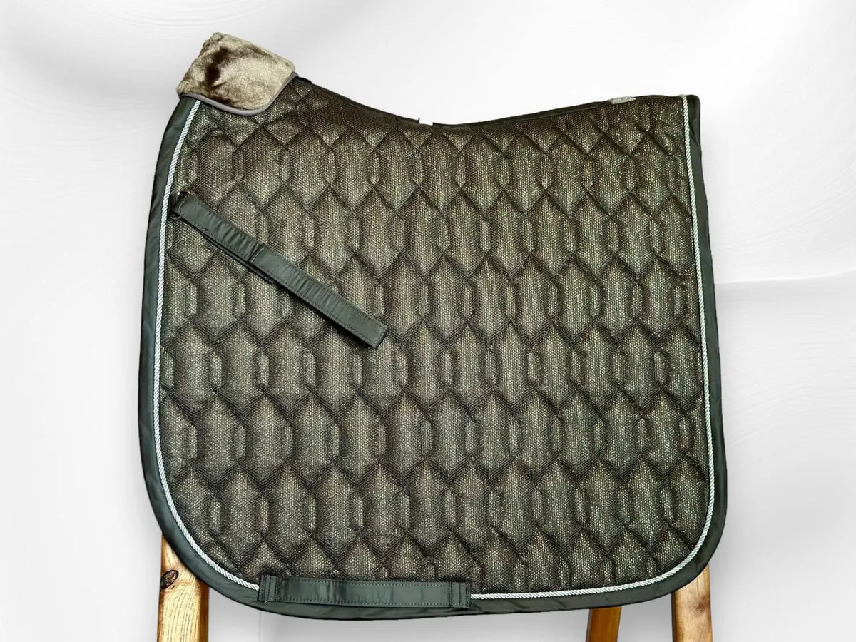 Вальтрап выездковый RIDE NOW (хаки темный мех)