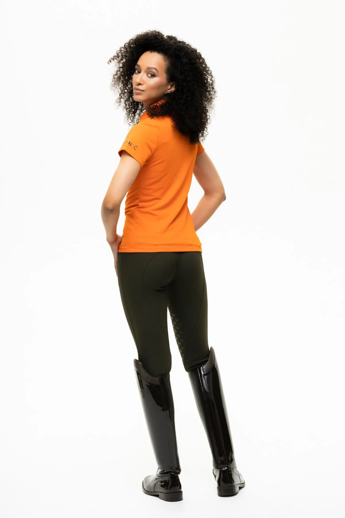 Поло Warm Autumn, Оранжевый цвет, размер 46