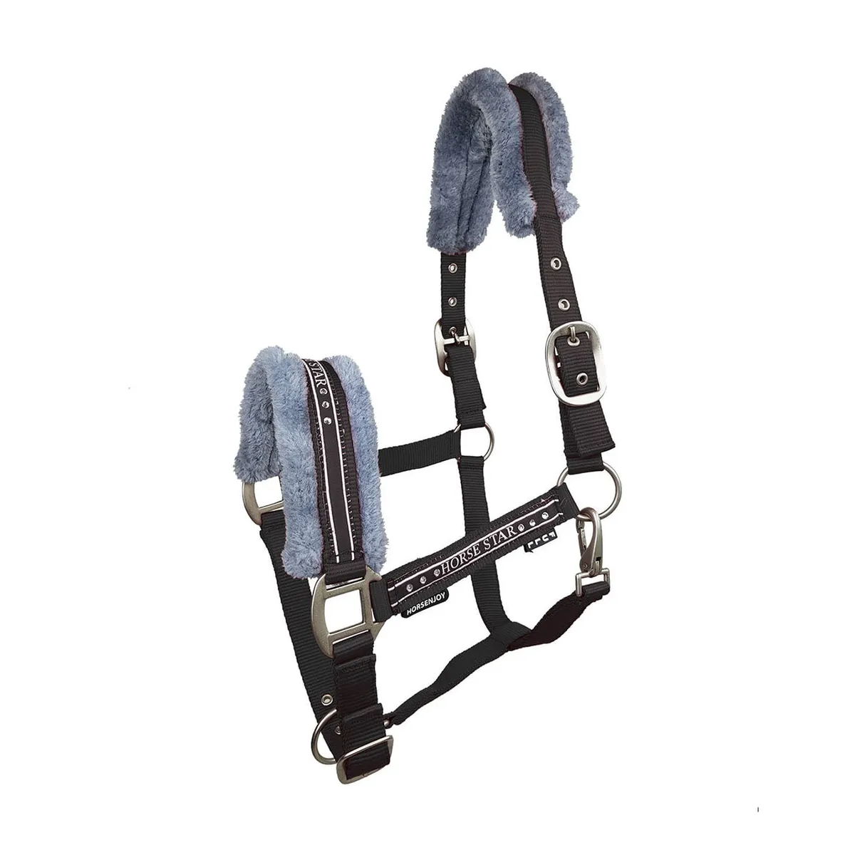 Недоуздок Horsenjoy Horse Star черный Pony