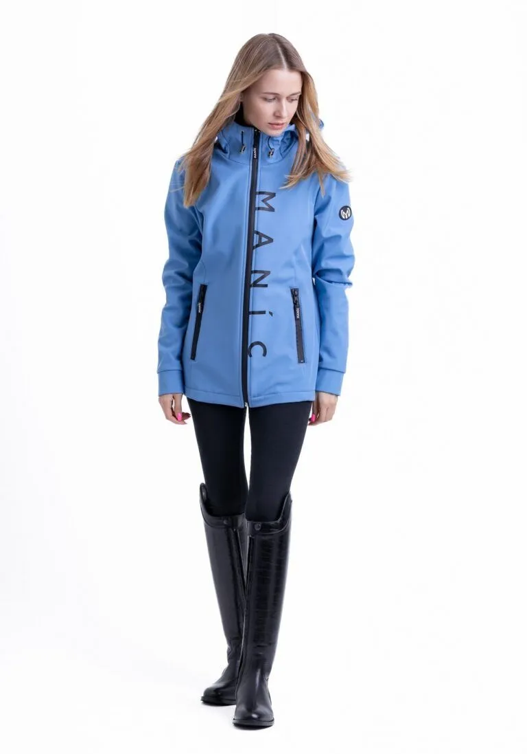 Куртка Manic Gentle Touch, Голубая, размер 48