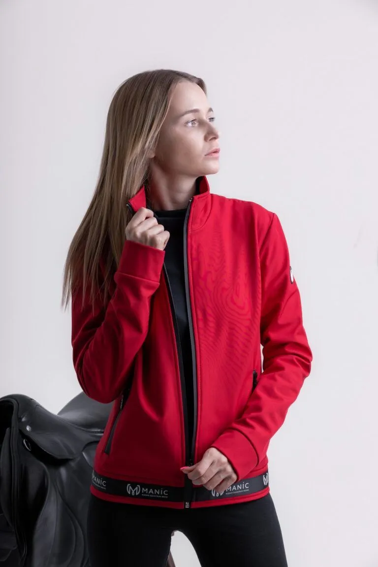 Ветровка женская SPORT EDITION, Красная, размер 46