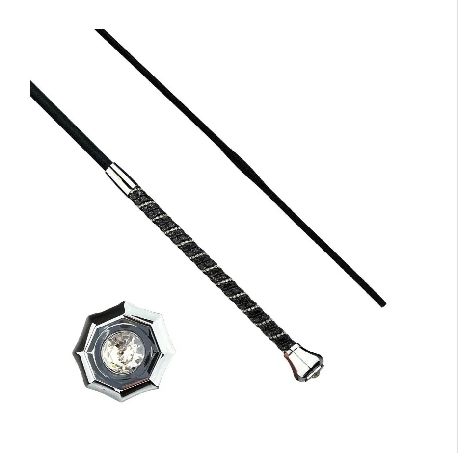 Хлыст Horsenjoy Stone черный 110 см