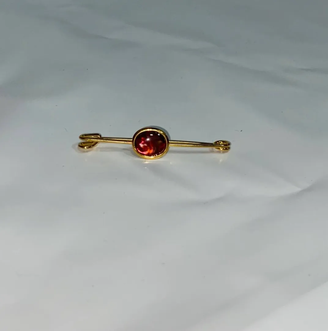 Булавка для галстука «Golg Effect Claret Stone»