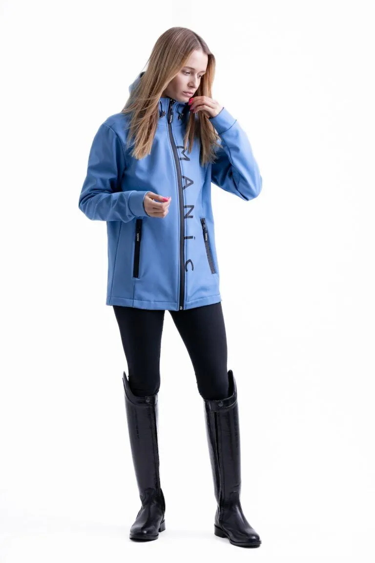 Куртка Manic Gentle Touch, Голубая, размер 42