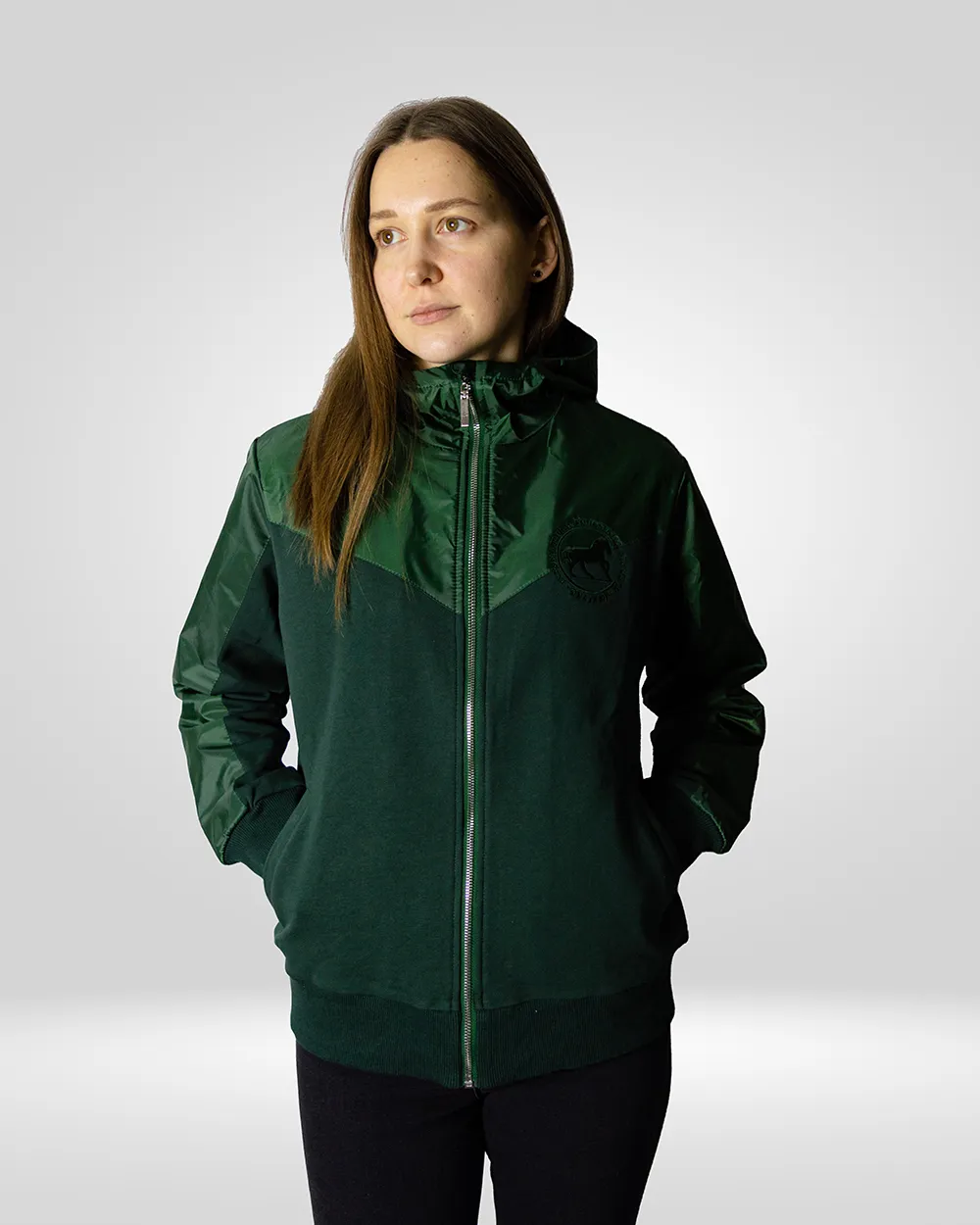 Худи-ветровка No Wind. Green