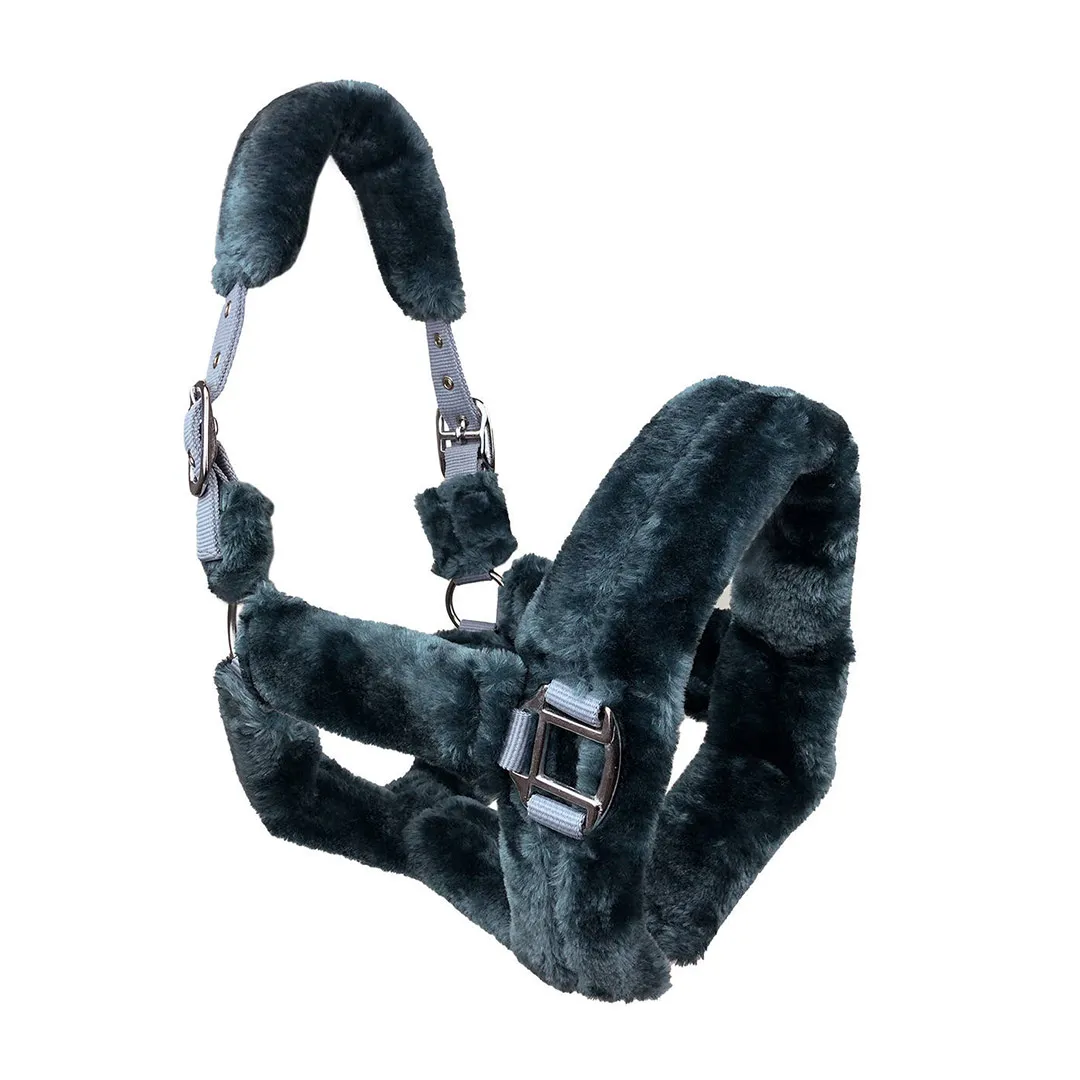 Недоуздок HE Cuddly серый Cob