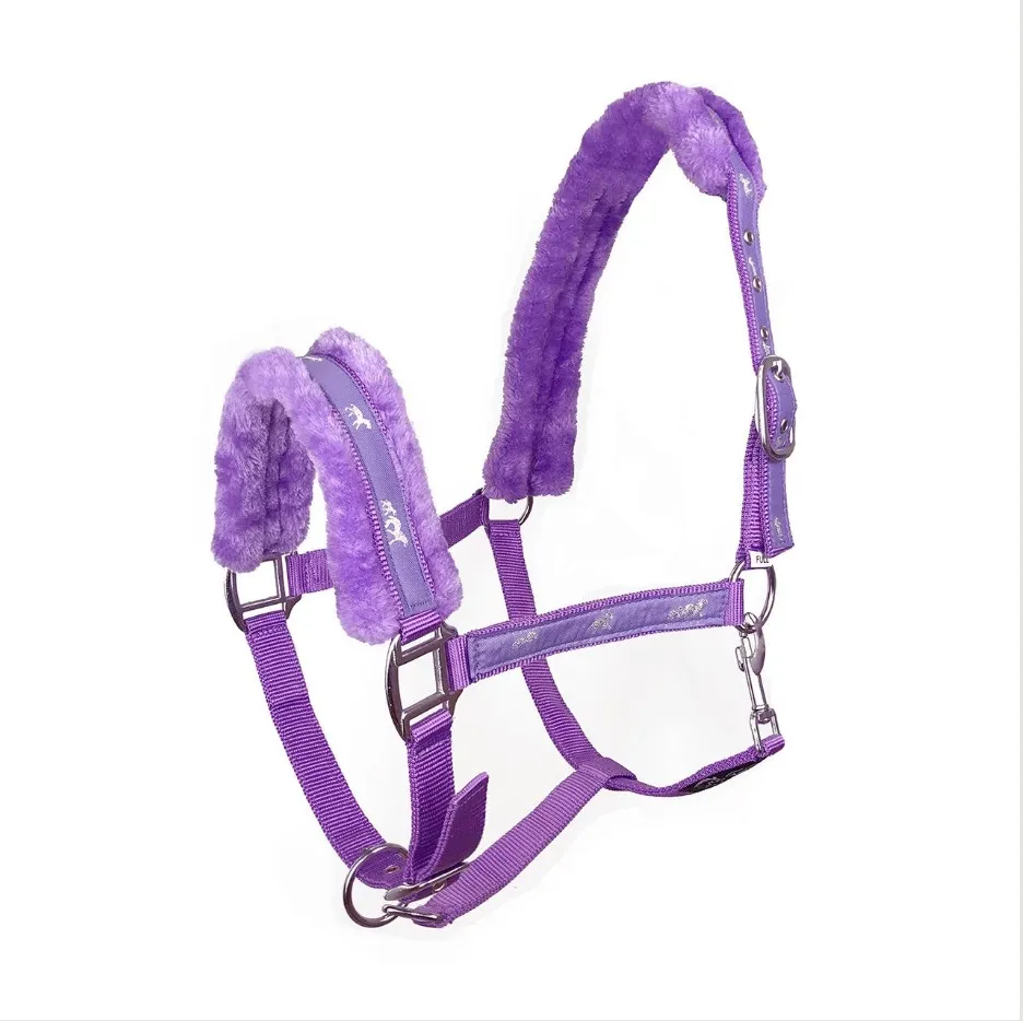 Недоуздок York Softy лиловый Pony