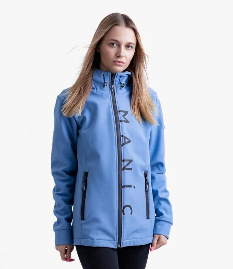 Куртка Manic Gentle Touch, Голубая, размер 44