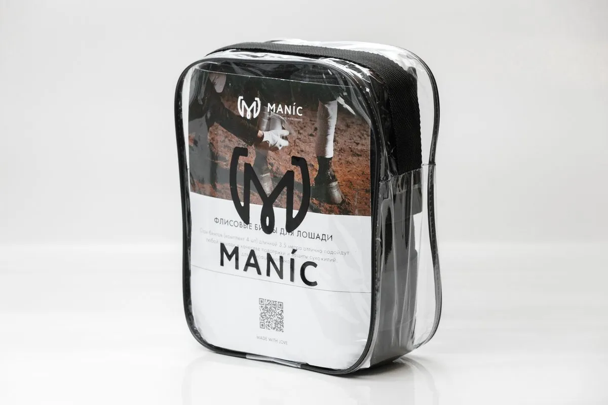 Бинты Skin Logo MANIC, цвет Черный