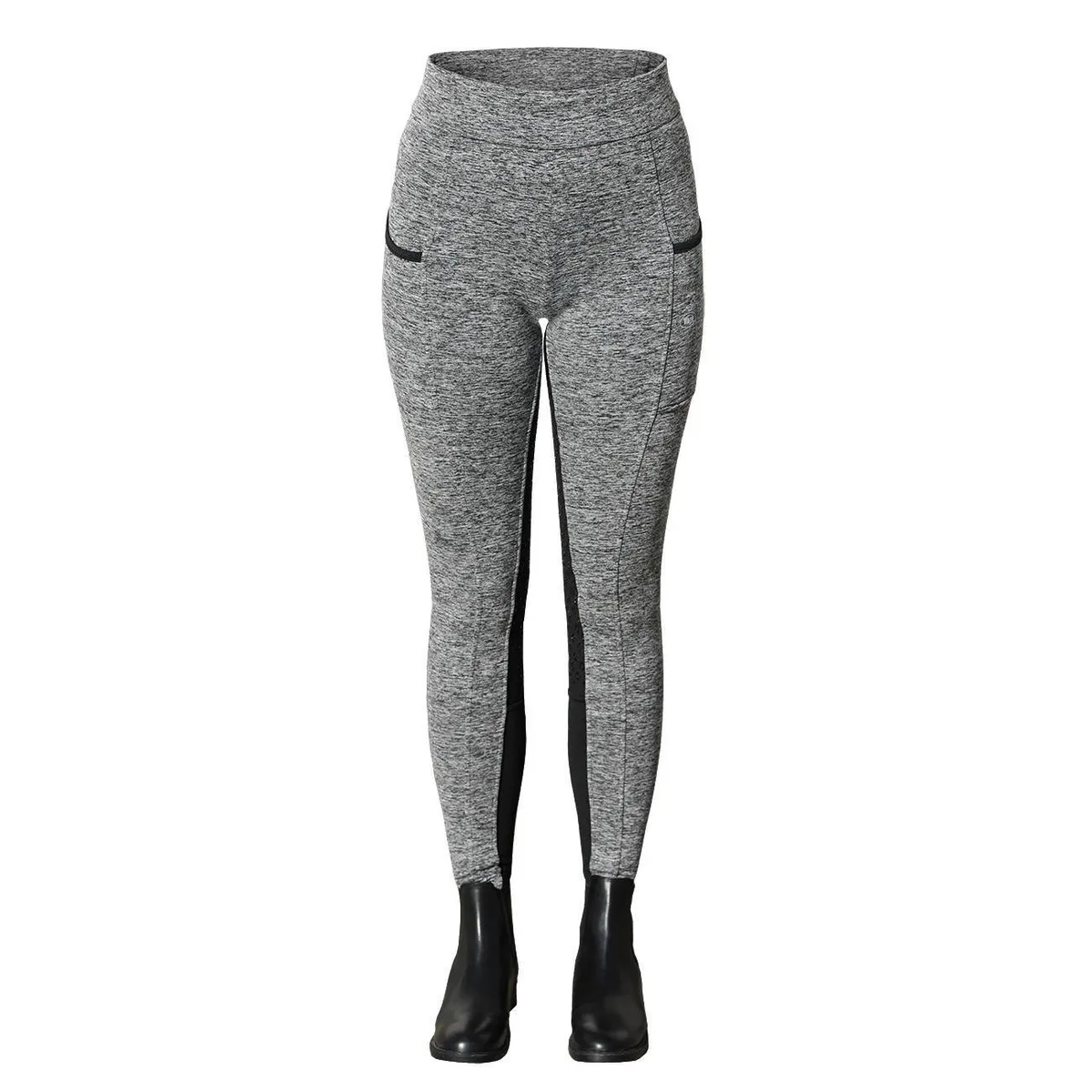 Бриджи York Nord утеплённые с полной силиконовой леей серые 36