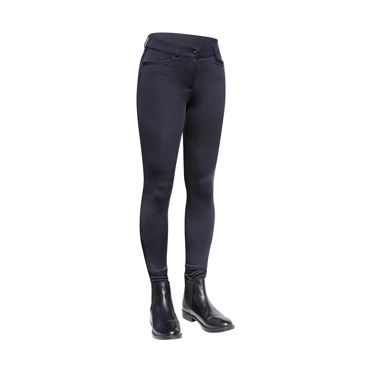 Бриджи York Evianna с полной силиконовой леей 40 темно-синие