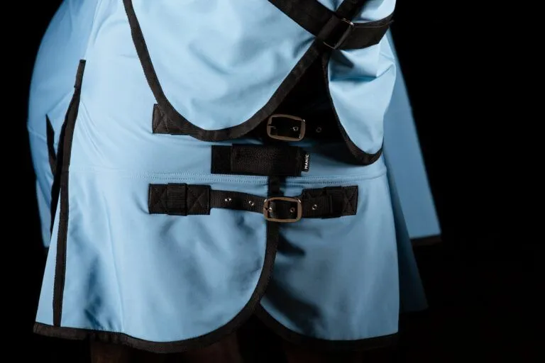 Попона Manic Gentle Touch SoftShell, Голубая, размер 125