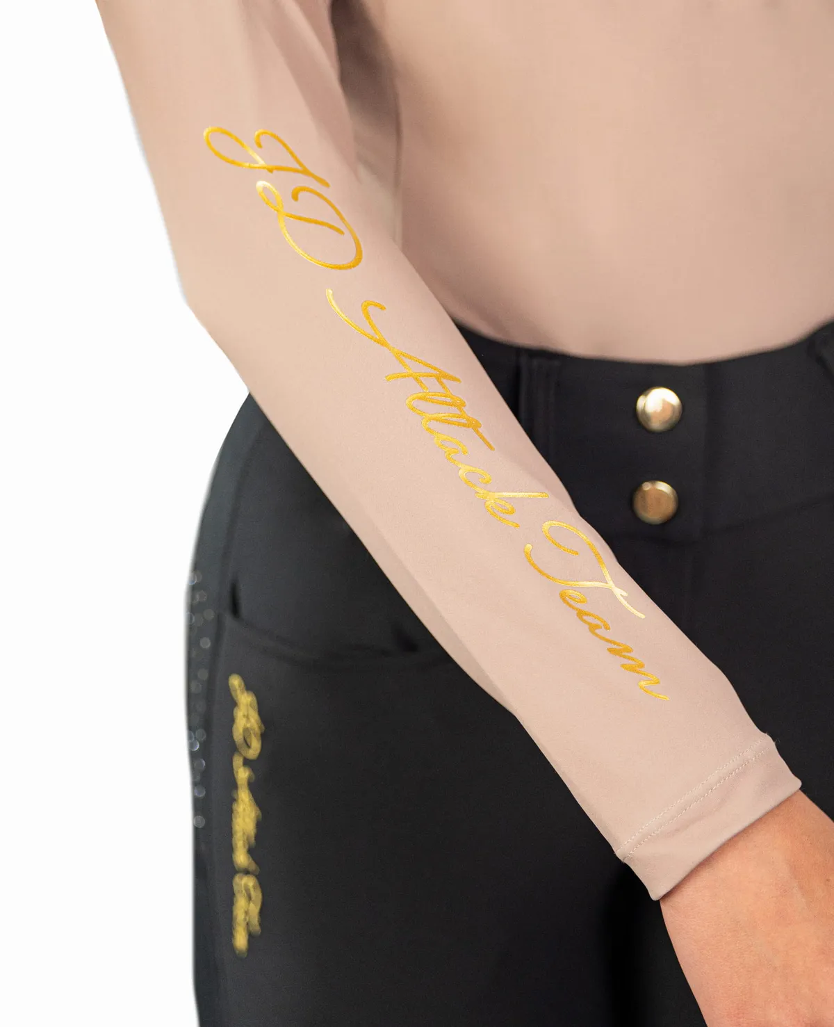 Лонгслив женский, S, бежевый