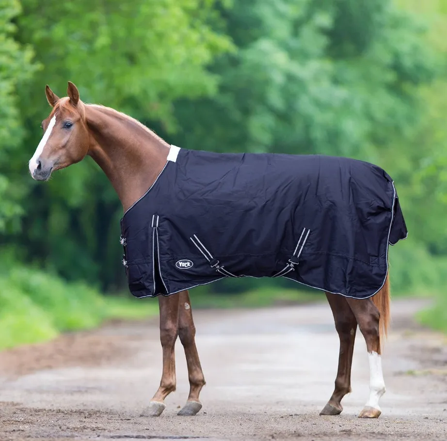 Попона York Bergen зимняя/дождевая/200 гр темно-синий 125 см
