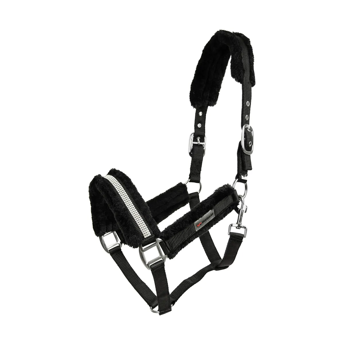 Недоуздок HE Diamond черный Cob