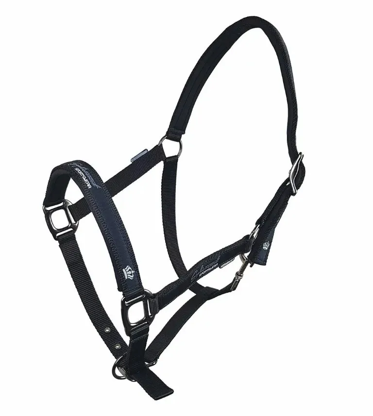 Недоуздок HE Cassia черный Pony