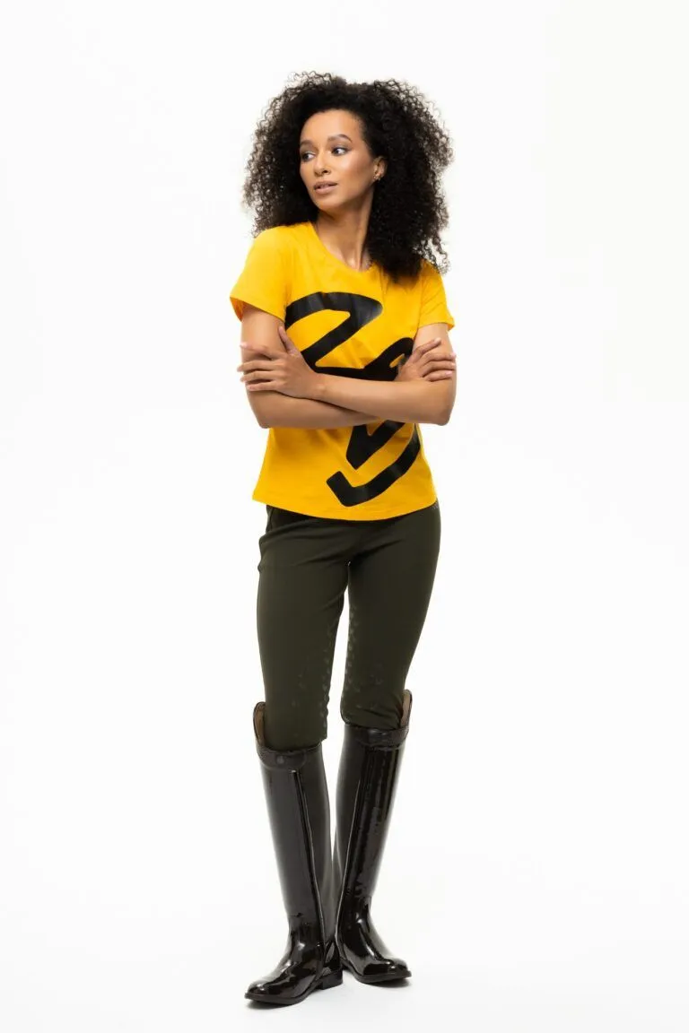 Футболка Manic Autumn, Желтая, размер 40