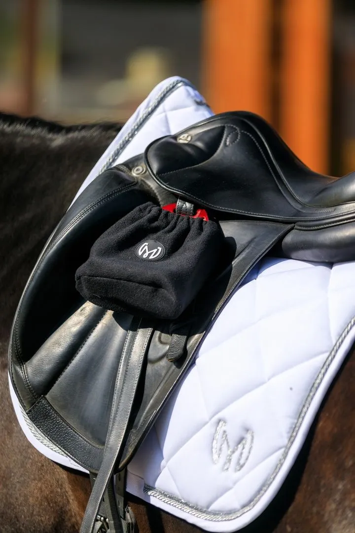 Чехол на стремена MANIC флисовый, Черный