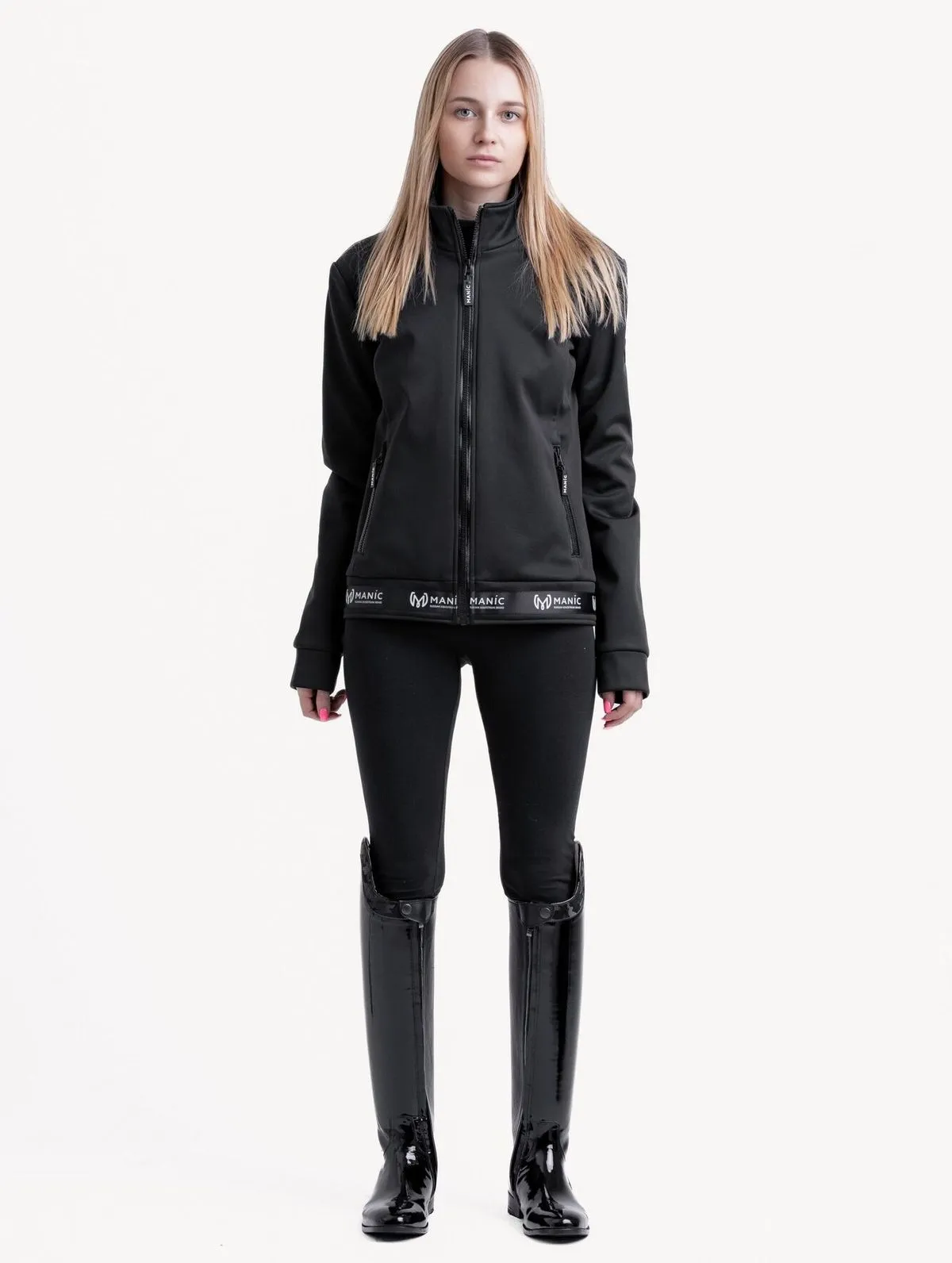 Ветровка женская SPORT EDITION, Чёрная, размер 40