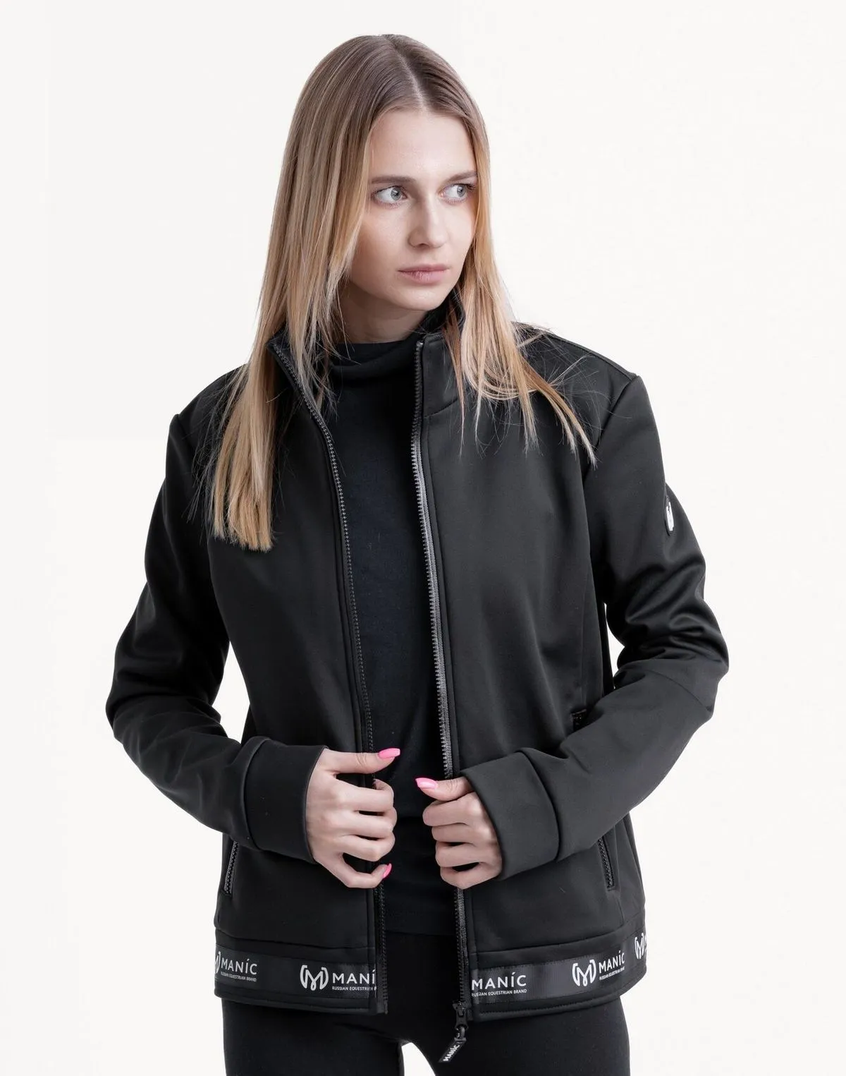 Ветровка женская SPORT EDITION, Чёрная, размер 42