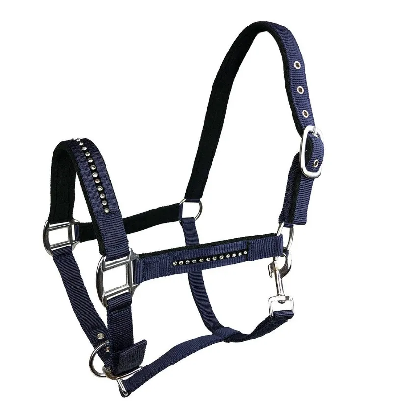 Недоуздок York Quartz  сине-черный Cob