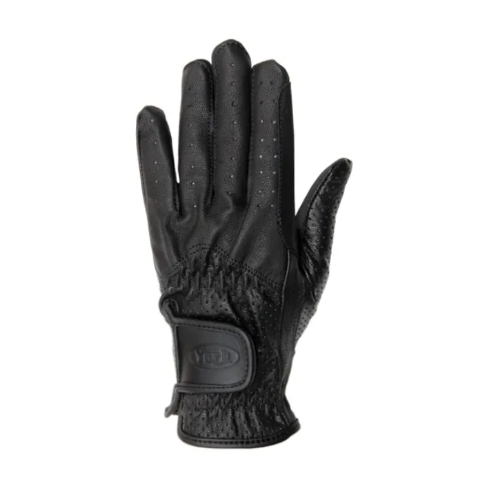 Перчатки York Olympia из натуральной кожи S черные