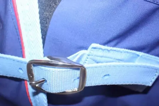 Попона, хлопковая, темно-синий, 145 см