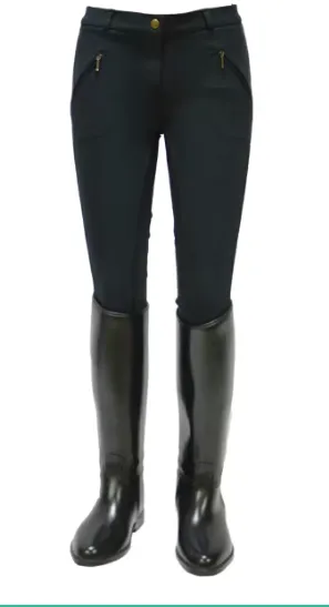 Бриджи "Equiman" с полной замшевой леей