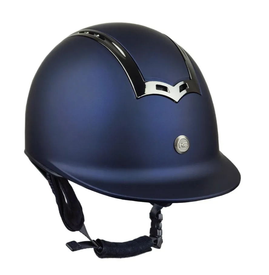 Шлем HE Genius Gun Smoke синий XS 52-54 см