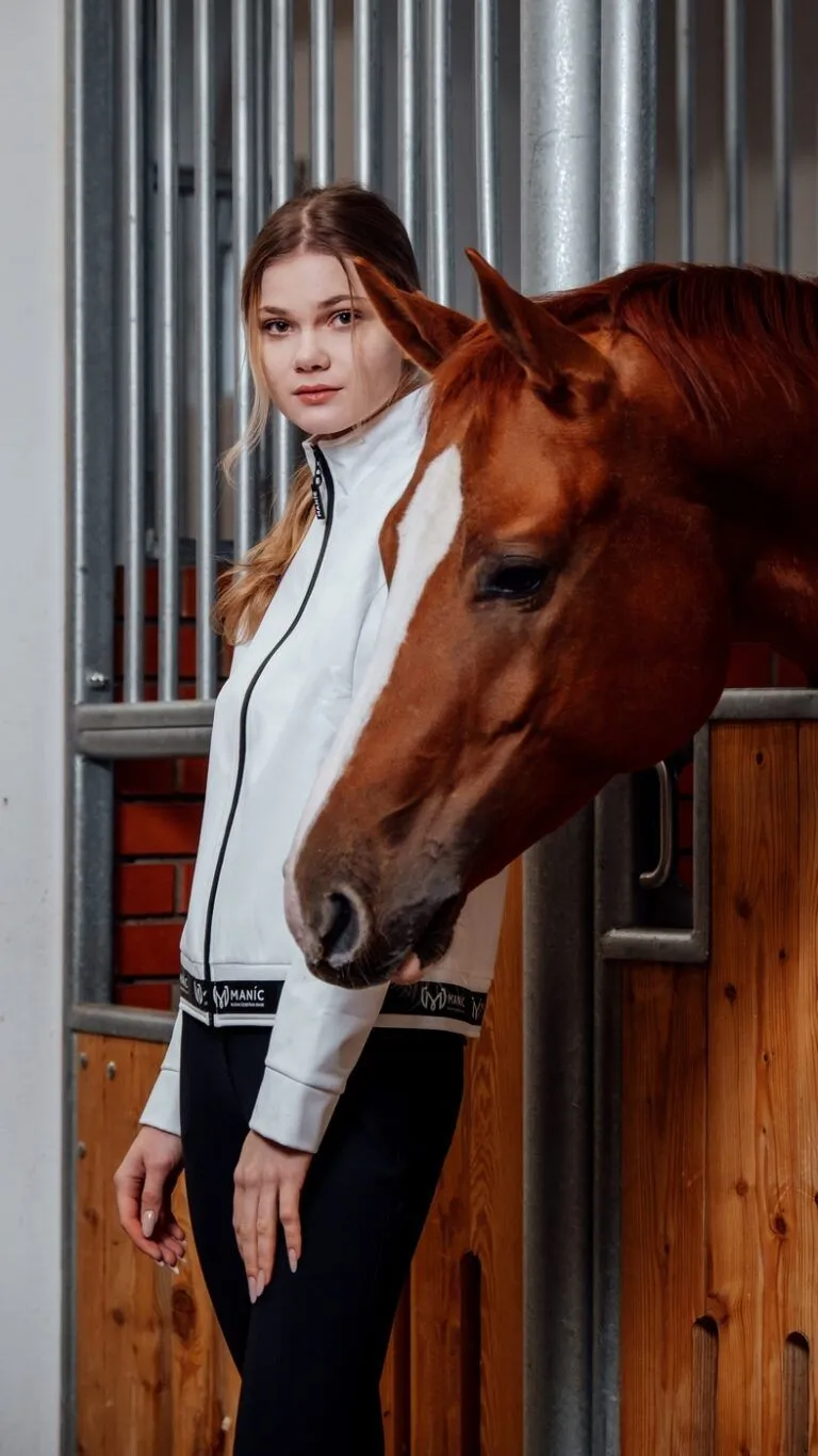 Ветровка женская SPORT EDITION, Белая, размер 42