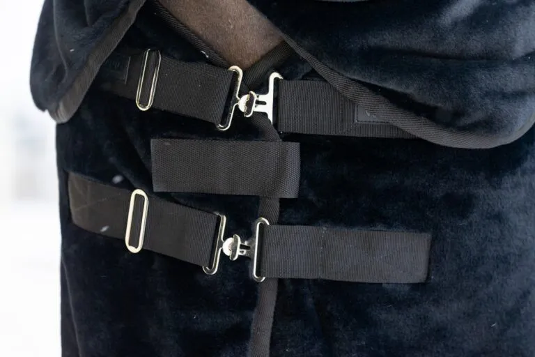 Попона меховая Teddy MANIC, Чёрная, размер 165