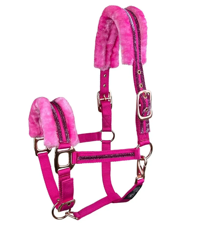 Недоуздок York Ophelia розовый Pony